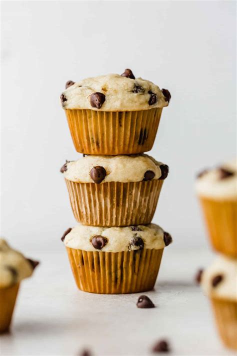 Buttermilk Banana Chocolate Chip Muffins Salt And Baker