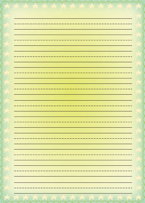 Lined Writing Paper Free