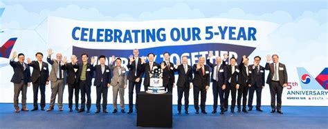 Korean Air And Delta Celebrate Five Years Of Transpacific Joint Venture