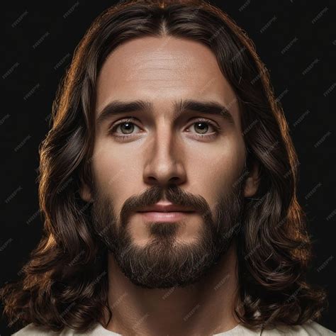 Premium Photo Beautiful Jesus Christ And Cross Son God Praying Father