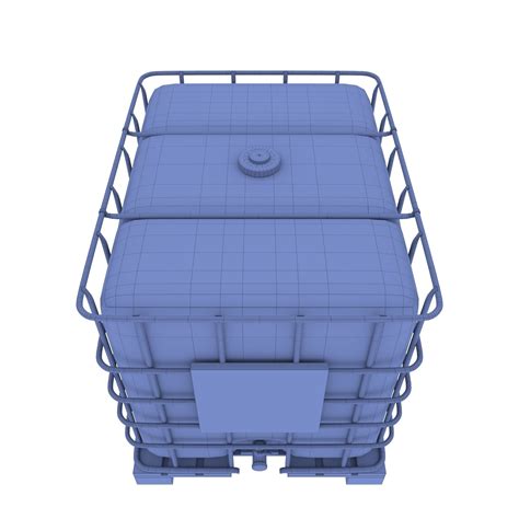 3d Model Ibc Container 7 Vr Ar Low Poly Cgtrader