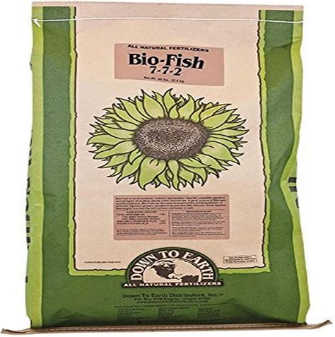 Amazon DOWN TO EARTH ALL NATURAL FERTILIZERS Bio Fish 7 7 2