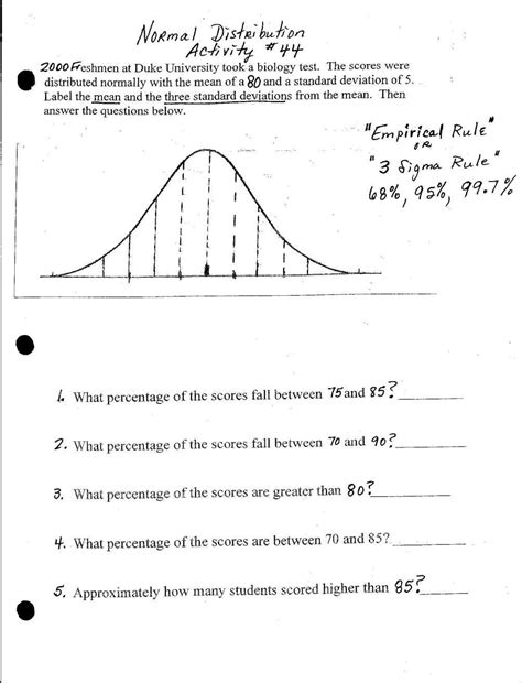 Standard Deviation Worksheets With Answers