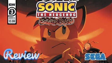 Idw Sonic Scrapnik Island Issue Review By Mike The Hedgehog Youtube