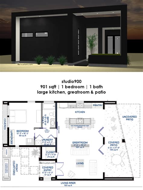 Small Modern House Designs And Floor Plans
