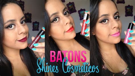 Recebidos Batons Shines Cosméticos Nanda Doria YouTube