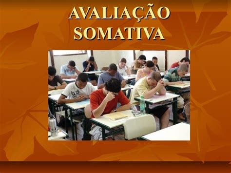 Avaliação Somativa