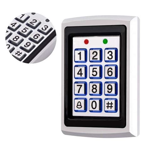 Jual Kartu Rfid Casing Logam Keypad Khz Proximity Card Entry Kunci