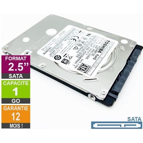 Disque Dur Pc Portable To Sata Toshiba Mq Abf Mm Rpm