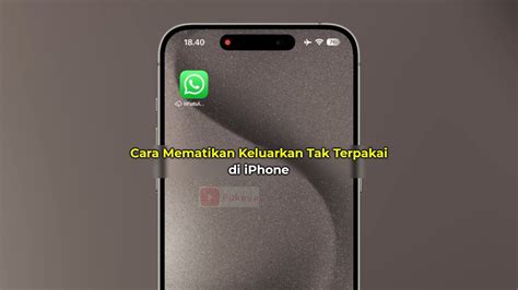 Cara Menonaktifkan Keluarkan App Tak Terpakai Di Iphone Dan Ipad