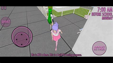 YANDROID SIMULATOR FANGAME YANDERE SIMULATOR ANDROID MY OC NO DL YouTube