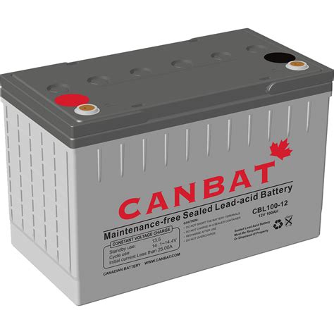 12v 100ah Sla Battery Agm Battery Canada Free Shipping