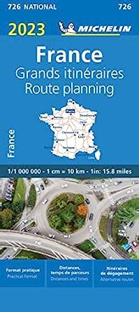 France Route Planning Michelin National Map Michelin