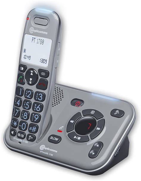 Amplicomms Powertel Schnurloses Gro Tastentelefon Mit