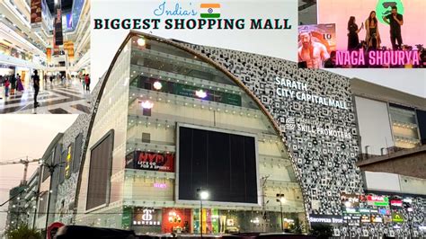 India's Largest Shopping Mall || Sarath City Capital Mall Hyderabad ...