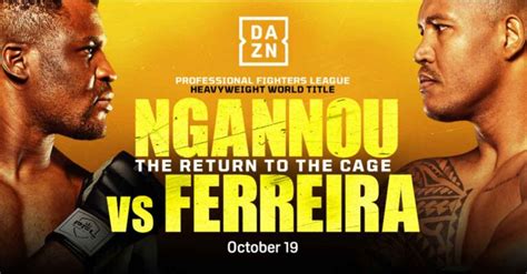 Francis Ngannou Vs Ferreira Full Fight Video PFL Battle Giants 2024