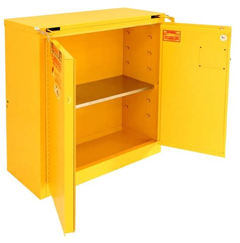 A Gallon Flammable Storage Cabinet Self Close Self Latch Safe