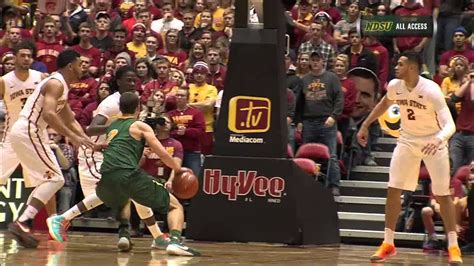 Ndsu Mens Basketball Hangs With Iowa State Falters Late In 84 64 Loss