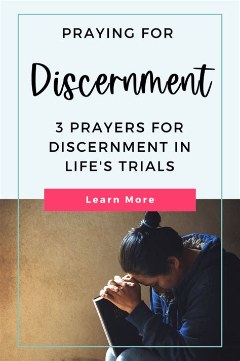 Praying For Discernment 3 Prayers For Discernment In Lifes Trials