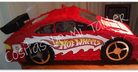 Cositas de Mi Taller Piñata Hot Wheels