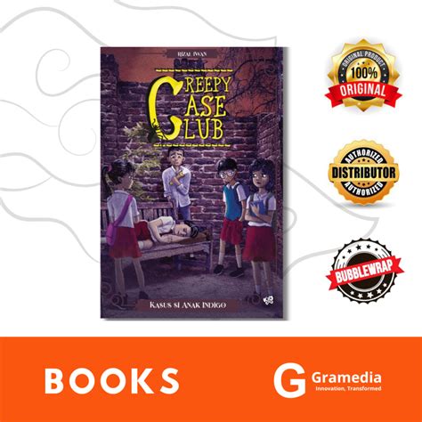 Jual Gramedia Sukabumi Creepy Case Club Kasus Si Anak Indigo 2024