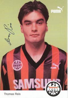 Kelocks Autogramme Thomas Reis 1992 1993 Eintracht Frankfurt Fußball