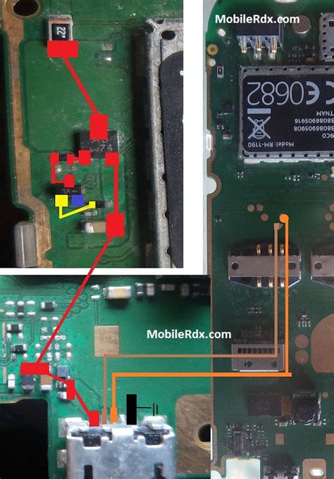 Nokia 150 RM 1190 Charging Ways Solution USB Jumper