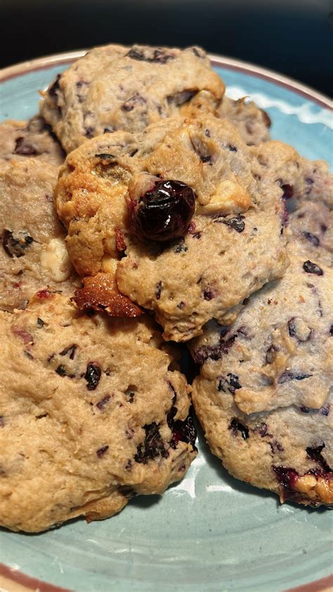 A Play Off The Viral Tik Tok Blueberry Cookies My Sugar Free And Keto