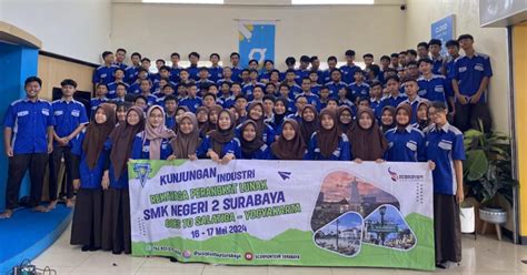Smk Negeri 2 Surabaya Raih Pengalaman Berharga Dalam Kunjungan Industri