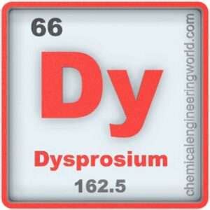 Dysprosium Element Properties and Information - Chemical Engineering World