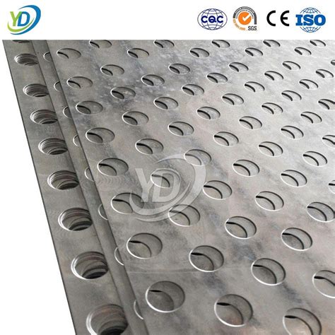 Yeeda Wire Mesh Ss Plate Perforated Sheet Louver Hole Shape