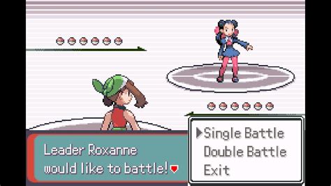 Pokemon Elite Redux Roxanne Rematch Single Battle Elite Mode