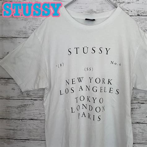 Stussy 【レア】stussy ステューシー Tシャツ ワールドツアーの通販 By Manas Shop｜ステューシーならラクマ