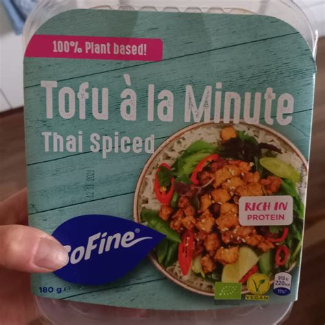 Sofine Tofu La Minute Thai Spiced Reviews Abillion