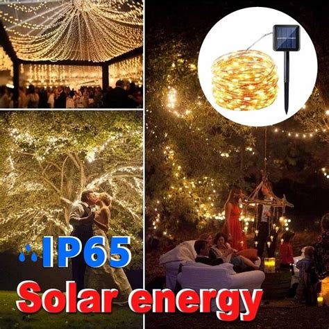 OKAL Lampu Hias Tumblr String Lights Solar Power 300 LED 32M OKLED12