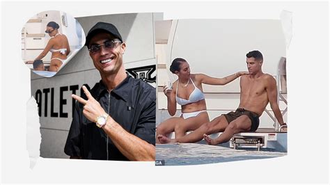 Cristiano Ronaldo Prend Du Bon Temps Avec Georgina Rodr Guez