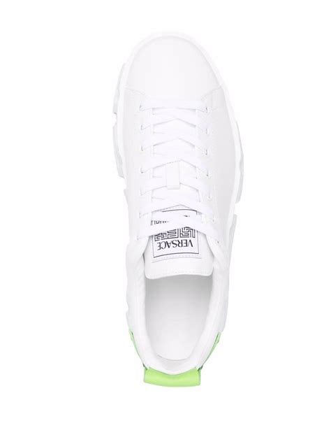 Versace Greca Labyrinth Low Top Sneakers White Farfetch