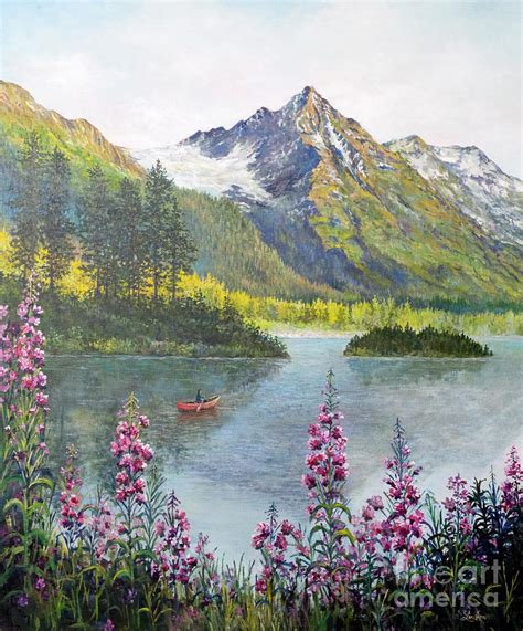 Alaska Painting By Lou Ann Bagnall Fine Art America