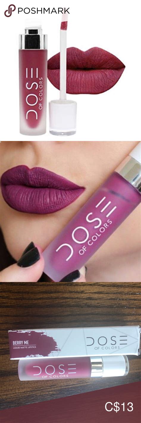 Dose Of Colors Berry Me Liquid Matte Lipstick Matte Liquid Lipstick Matte Lipstick Brands