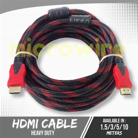 HDMI CABLE 1 5M 3M 5M 10M 15M 20M High Speed Gold Plated HDMI Cable For