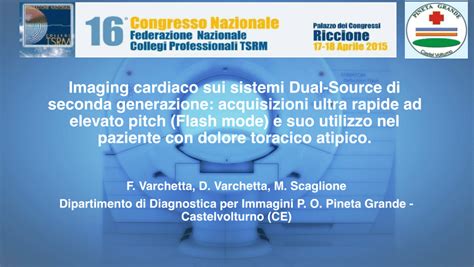 PDF Imaging Cardiaco Sui Sistemi Dual Source Di Seconda Generazione