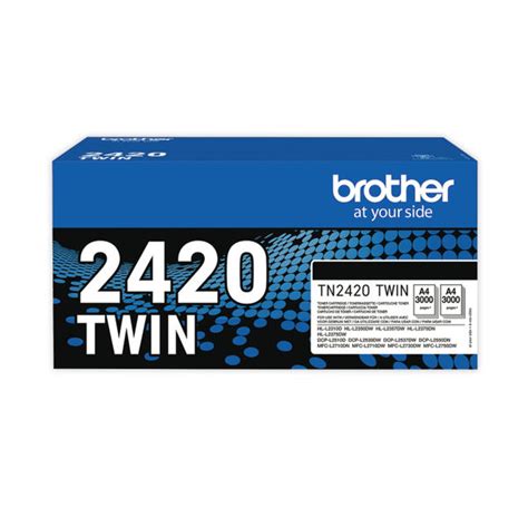 Brother Tn Twin Toner Cartridge Twin Pack High Yield Black Tn Twin