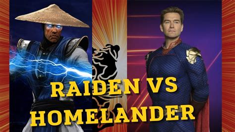 Raiden Vs Homelander Epic Battle Between Two Fighters YouTube