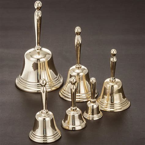 Liturgical Bell With Golden Handle Different Sizes Online Sales On