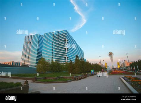 Astana Capital Of Kazakhstan Stock Photo Alamy
