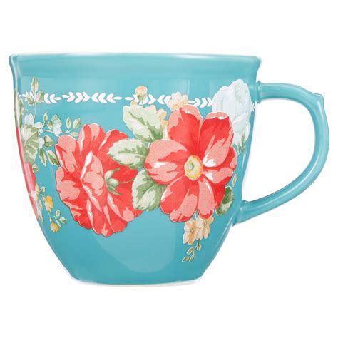 Buy The Pioneer Woman Vintage Floral Piece Mug Set Fl Oz Online