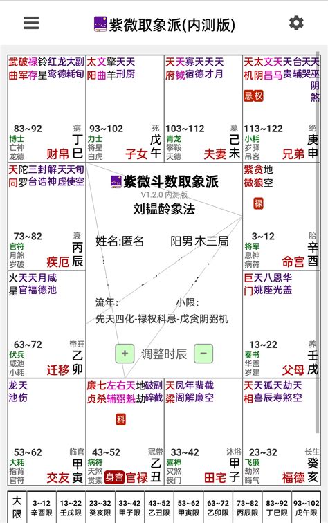 紫微贪狼同宫三分的实力十分的表现力 紫微取象派