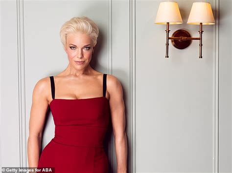 Ted Lasso Star Hannah Waddingham 46 Poses In A Red Dress For