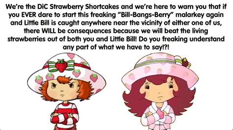 Angry Warning From Two Dic Strawberry Shortcakes By Malekmasoud On Deviantart