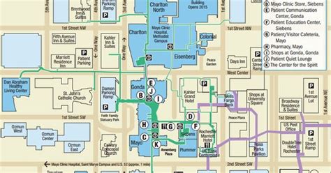 Mayo Clinic Rochester Campus Map – NBKomputer